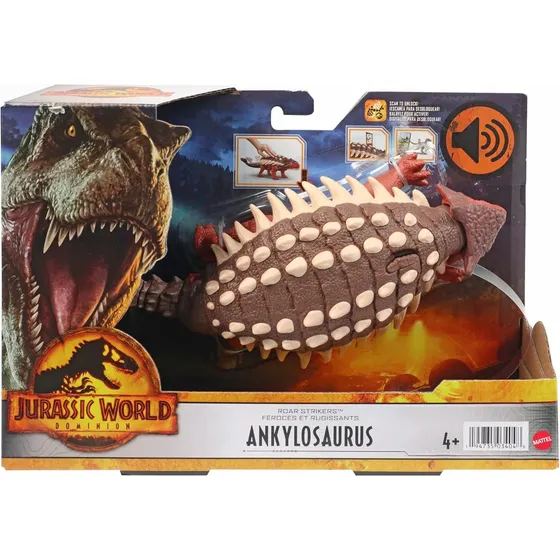 Jurassic World Roar Attack Ankylosaurus Bumpy Camp Cretácico
