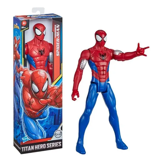 Muñeco De Marvel spiderman Blindado 30cm  