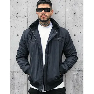 Jaqueta Masculina De Sarja Com Capuz Removivel Casaco Frio Jaqueta Masculina De Sarja Com Capuz Removivel Casaco Frio