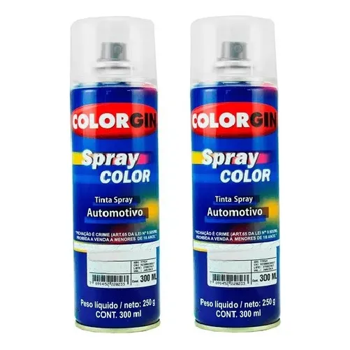 Tinta Spray Automotiva Na Cor Do Seu Carro Azul Liso Ou Met.