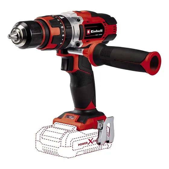 Taladro Percutor Inalambrico Einhell Te-cd 18/48 Li-i Solo Color Negro/Rojo Frecuencia 50 Hz/60 Hz