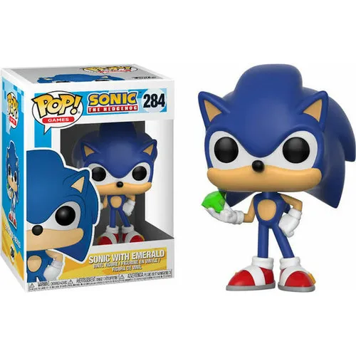 Sonic Con Esmeralda Funko Pop Sonic 284