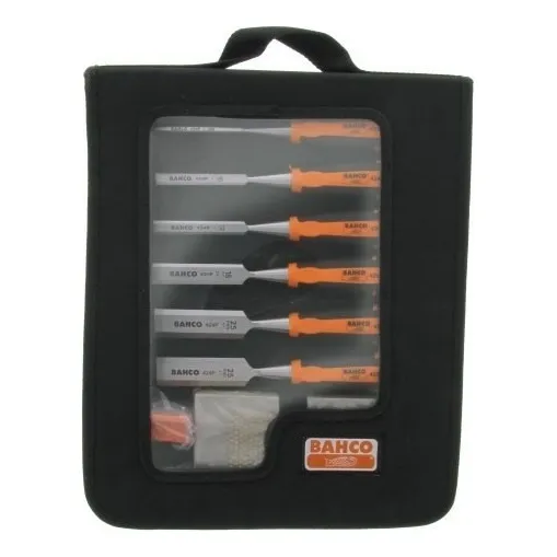 Set 6 Formones 6 A 32mm + Piedra Diamantada Bahco 424p-s6-zc