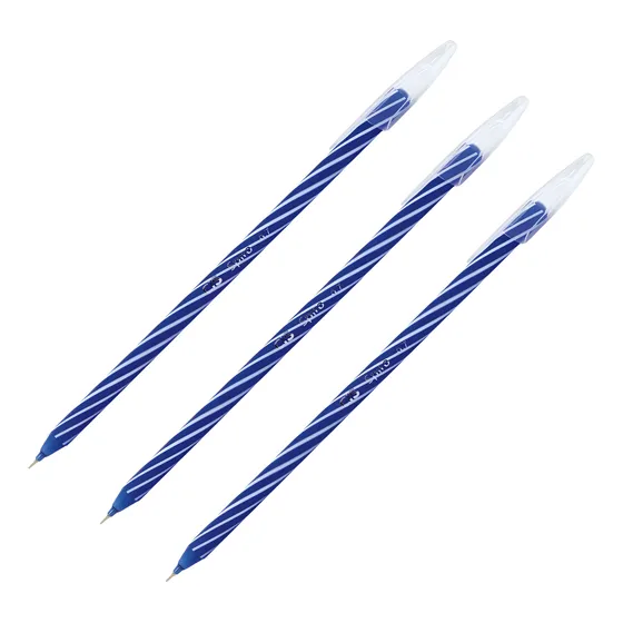 Caneta Cis Spiro 0.7mm - Kit 3 Unidades Cores Diversas