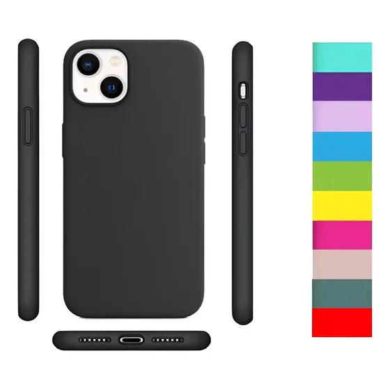Capa Capinha Compatível Para iPhone 14 Silicone Cor Premium