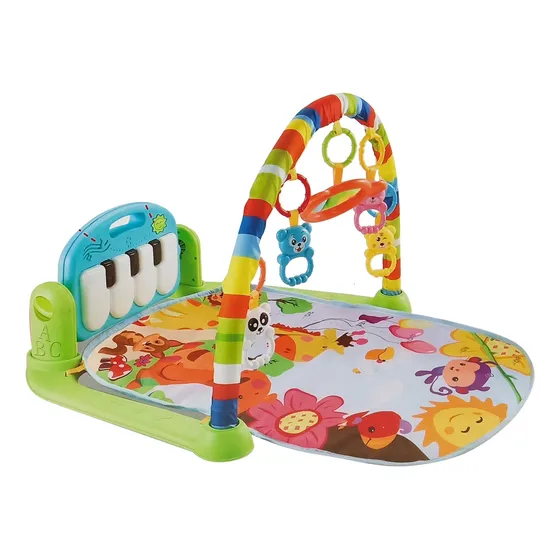 Gimnasio Alfombra Para Bebe Luz Sonido Flaber