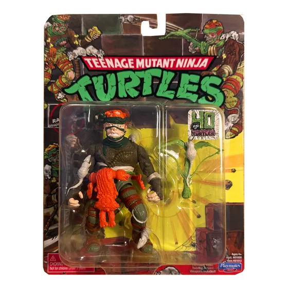 Tortugas Ninja Playmates Rat King Reedición 40 Años