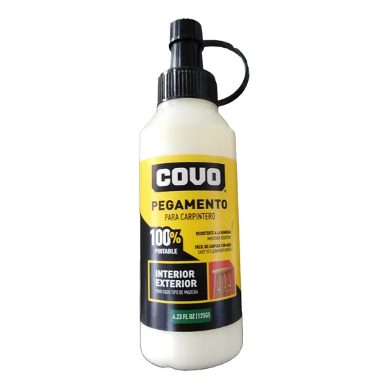 Cola Blanca Pegamento Para Carpitero Covo 125g