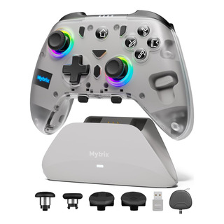 Controlador De Pc Mytrix Pro Con Dock Charing, Bluetooth Wir Controlador De Pc Mytrix Pro Con Dock Charing, Bluetooth Wir