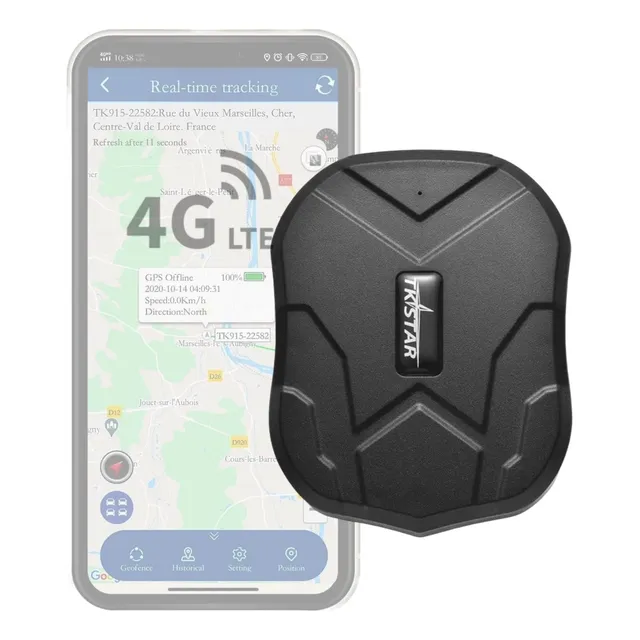 Gps Tracker Tk905 4g Portatil Auto Homologado + 2 Chip