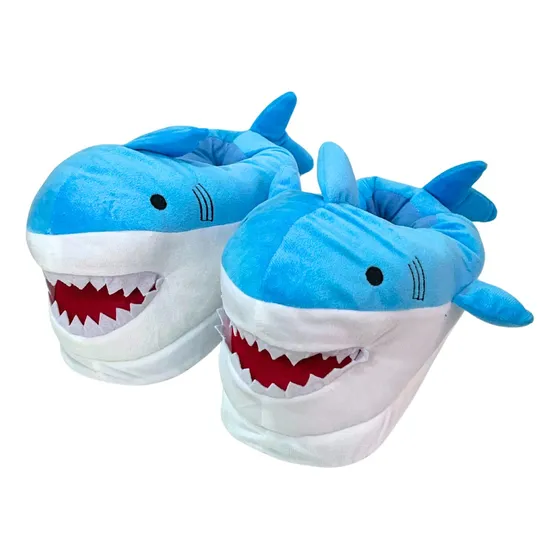 Pantufla Tiburon Cerradas Ajustables Talle Unico