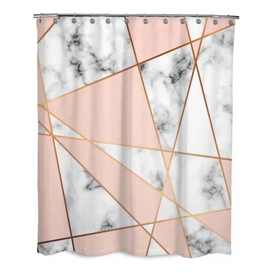 Cortina Ducha Dimaka Diseño Decoracion Baño Resistente Al