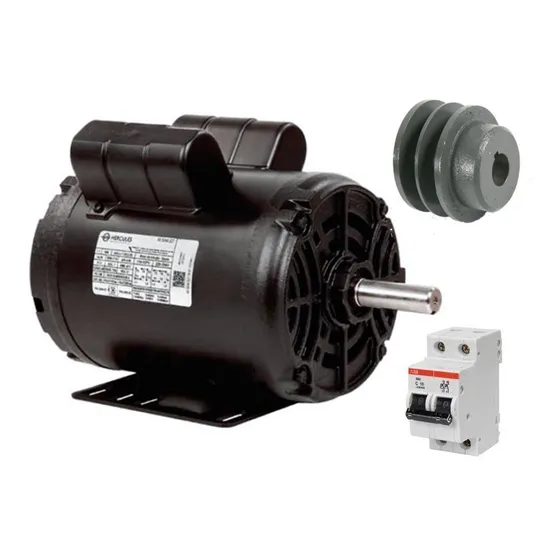 Motor Hércules Para Betoneira 400l Com Polia E Djuntor