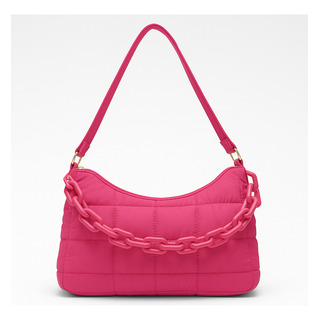 Bolso Bolsa De Hombro Mujer Moda Dama Crossbody Cosmetiquera Color Rosa Chicle Bolso Bolsa De Hombro Mujer Moda Dama Crossbody Cosmetiquera Color Rosa Chicle