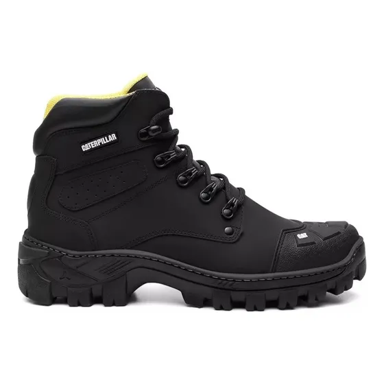Botas Caterpillar Black Impermeables Protección Puntera 