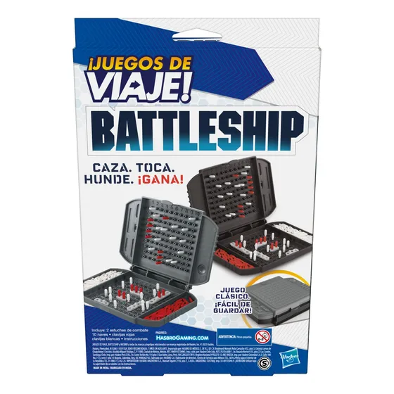 Juegos De Viaje Refresh - Battleship - Hasbro