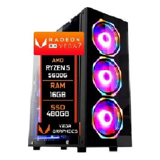 Pc Gamer Top Ryzen 5 5600g Vega 7 Ssd 480gb 16gb Ddr4 500w Pc Gamer Top Ryzen 5 5600g Vega 7 Ssd 480gb 16gb Ddr4 500w