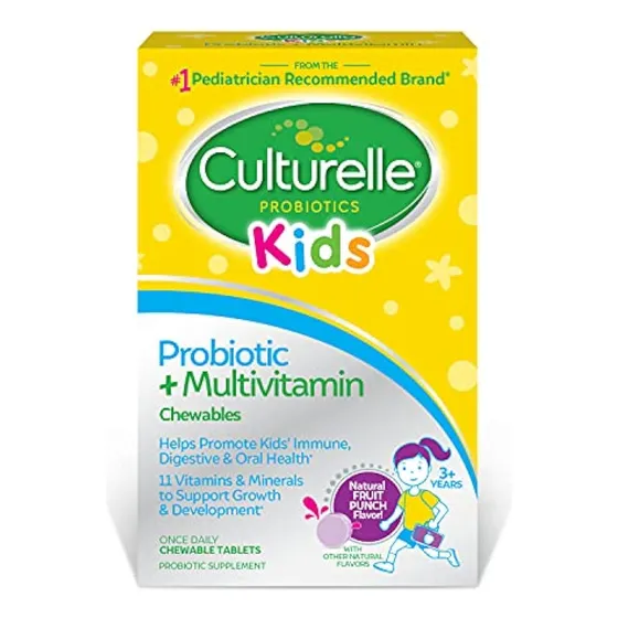 Culturelle Kids Probiotic + Multivitamínico Completo