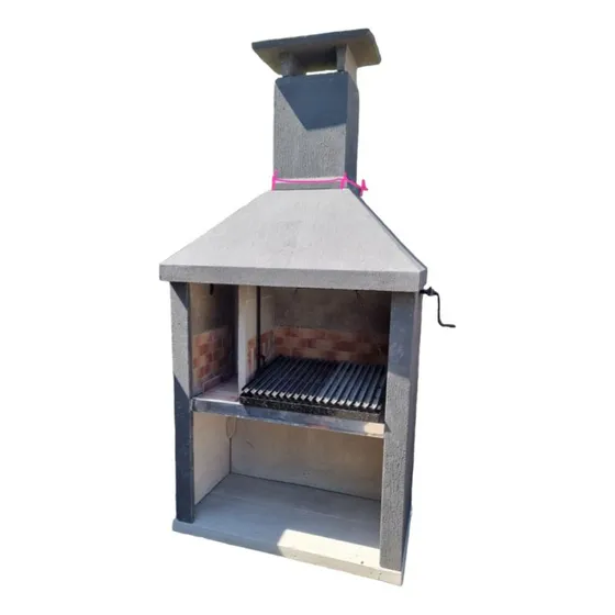 Parrilla Premoldeada Lisa Pintada En Tarquini 1.20mts Fabric