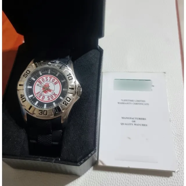Relog Beisbol Boston Red Sox Nuevo Original Importado.