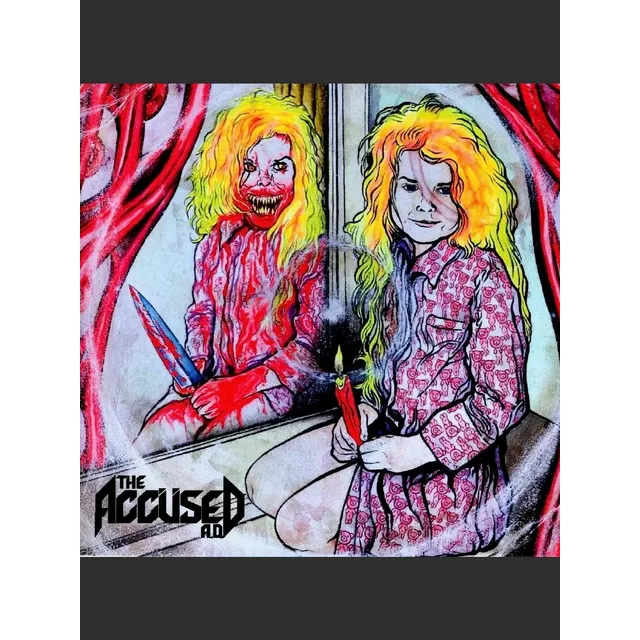 Disco Lp Vinyl The Accused A.d.  The Ghoul In The Mirror 