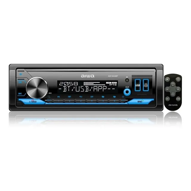 Autoradio Aiwa Aw-5444bt Bt Usbx2 Panel 7 Colores