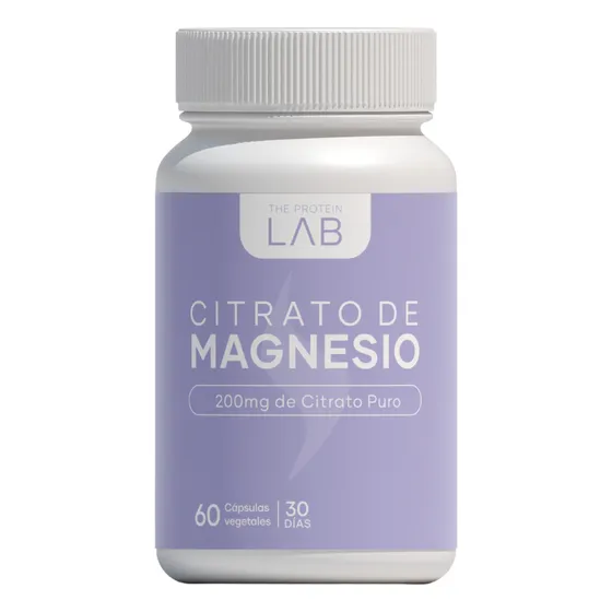 Citrato De Magnesio X 60 Cápsulas 200mg | The Protein Lab Sabor Neutro