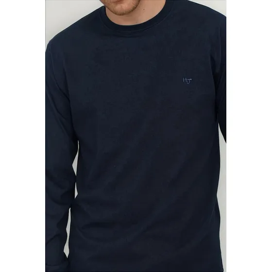 Remera Howard Manga Larga 1281 Algodón Hombre Adulto