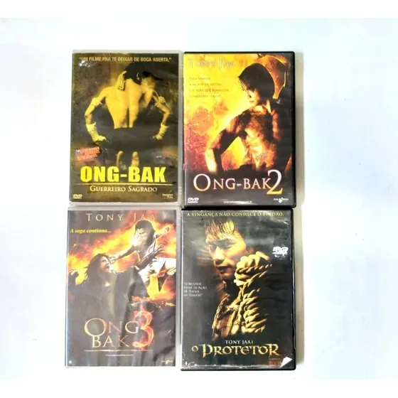 Dvd Original - Tony Jaa - Colecao - Dublado