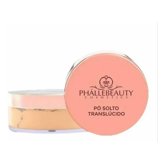 Pó Solto Translúcido Phallebeauty - Woman´s Be You Tom Mineral Cor Translucido