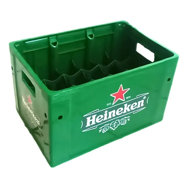 Caixa Heineken Verde Engradado Cerveja 600ml Sem Vasilhames