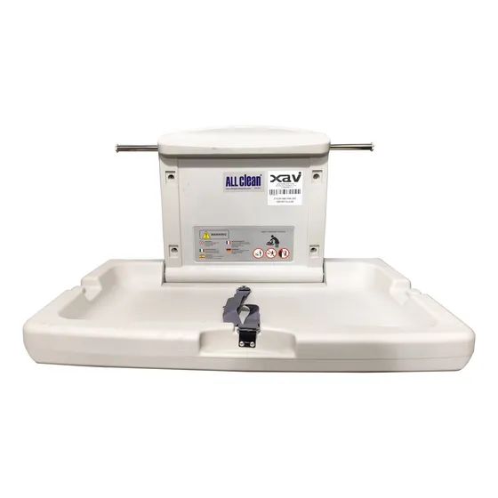 Estacion Mesa Cambio Pañal Beb Niño Baño Pared Allclean 1196