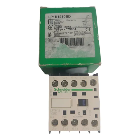 Lp1k1210bd Contactor, Tesys K, Bobina 24 Vdc 5.5kw