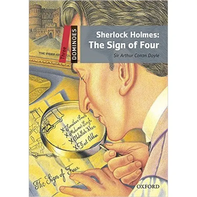 Sign Of Four : Sherlock Holmes - Dominoes 3 With Mp3  *new E