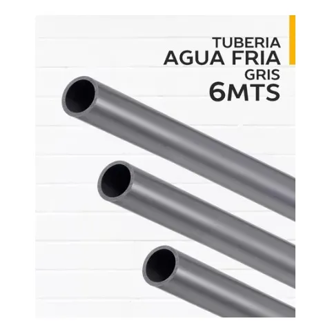 Tuberia Alta Presion Agua Fria Pvc Junt Sold Pavco De 1 1/2 