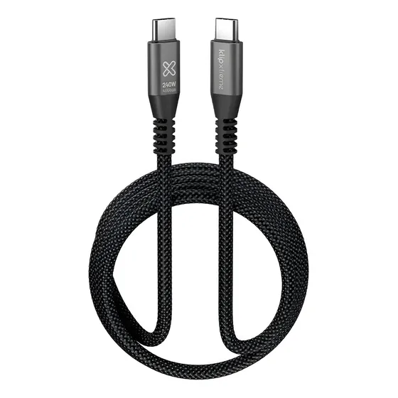 Cable Klip Xtreme Powergo 850 Usb-c Usb 4 Gen 2 240w 1,8m