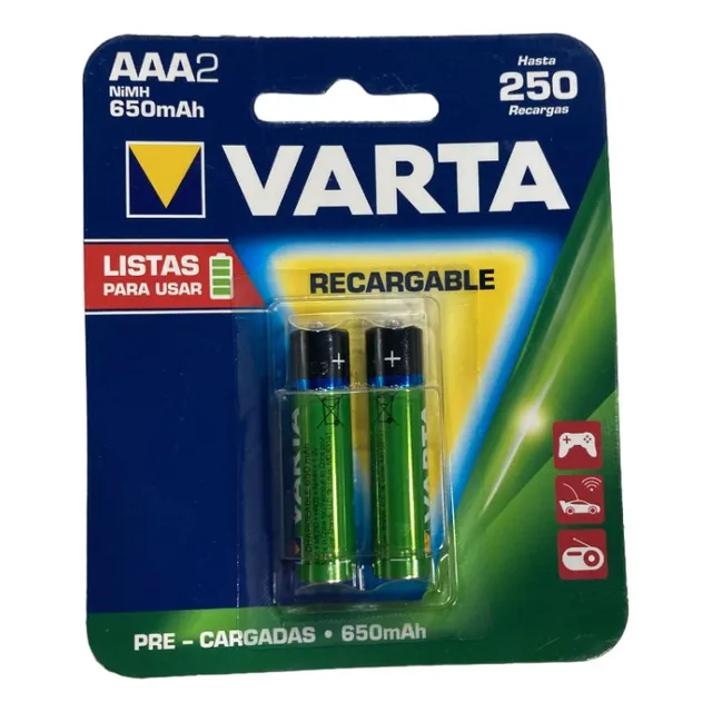 Pila Recargable Aaa 650mah Varta - Sertel Shop