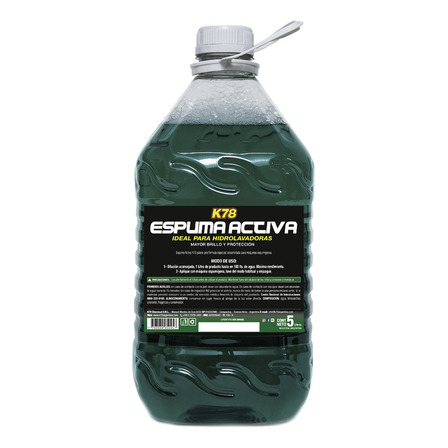 Espuma Activa Lava Auto Hidrolavadora K78 5 Lts Ph Neutro Espuma Activa Lava Auto Hidrolavadora K78 5 Lts Ph Neutro