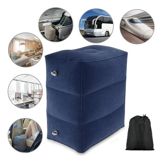 Almohada Cojín Cama Inflable Para Viajes Avión, Auto, Bus Almohada Cojín Cama Inflable Para Viajes Avión, Auto, Bus
