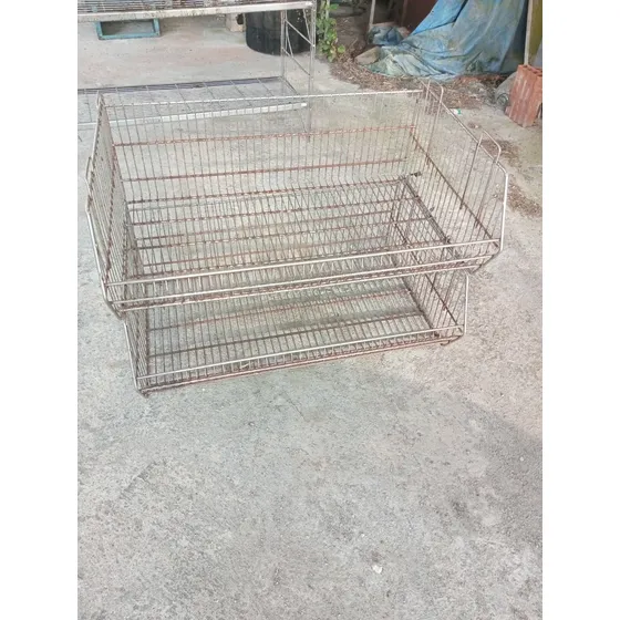 Cestas De Metal Apilables  Para Verduras O Frutas