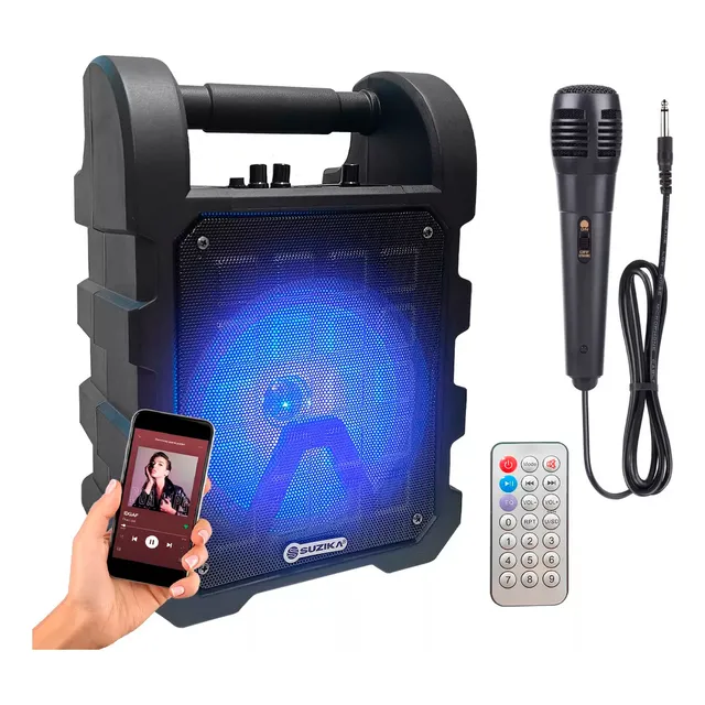 Parlante Portatil Inalambrico Bluetooth Radio Usb Aux Musica