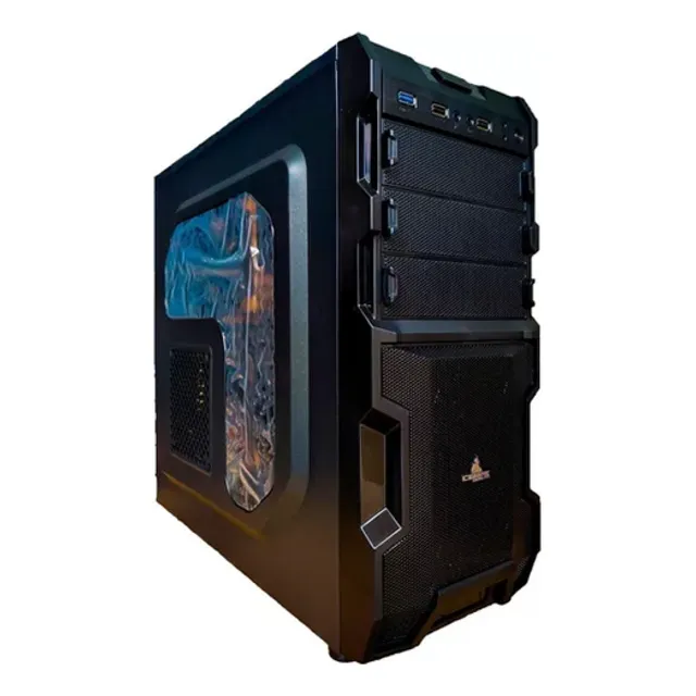 Caja Chasis Gabinete Gamer Iceberg Gear V5 X1 Ventilador