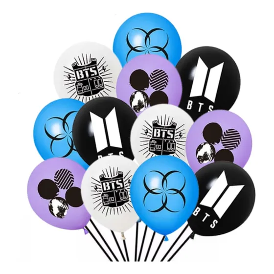Set De Globos Decorativos Látex Diferentes Diseños