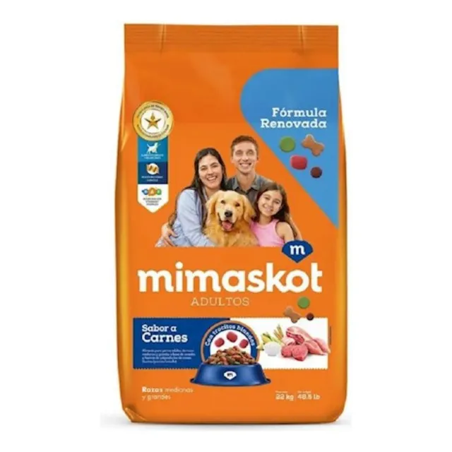 Mimaskot Adultos Sabor Carne 22kg