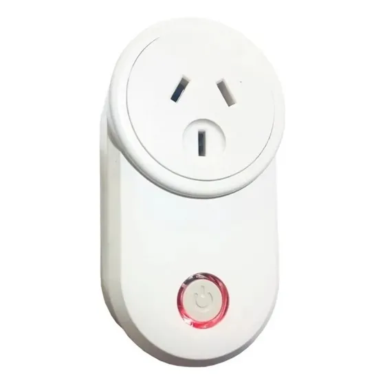 Enchufe Toma Inteligente Smart Wifi 220v 10a Tbcin Color Blanco