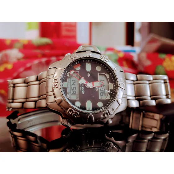 Citizen Aqualand Titanium C500 = Eco Drive Seiko Co22 Crono