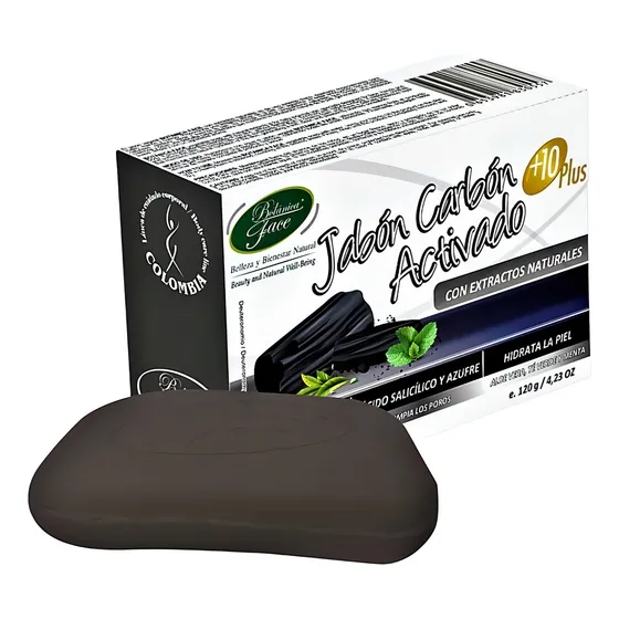 Jabon Carbon Activado 120g - g