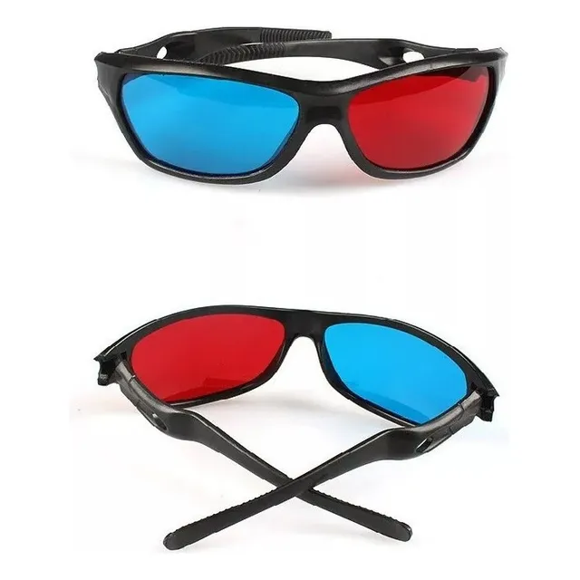 Lentes 3d Rojo Azul 5 Piezas Smarttv Pc Etc
