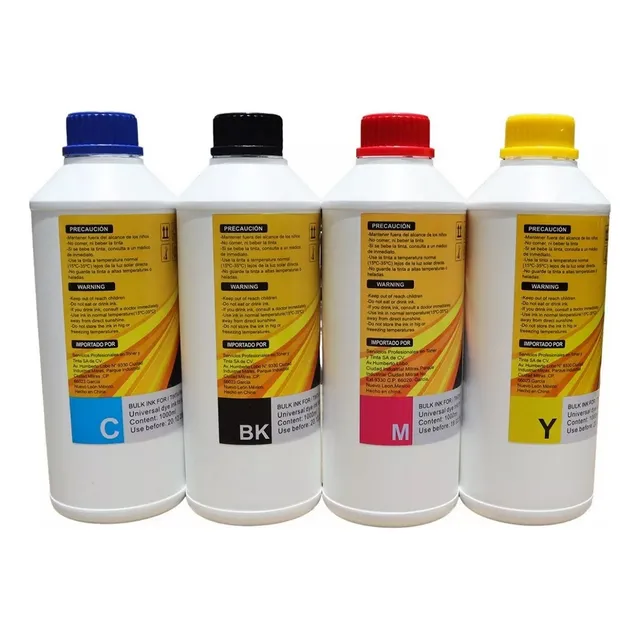 4 Litros De Tintas Compatible Con Hp Epson Brother Canon
