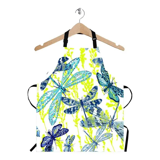 Delantal Para Mujer Cocina Jardineria Bolsillo Impermeable